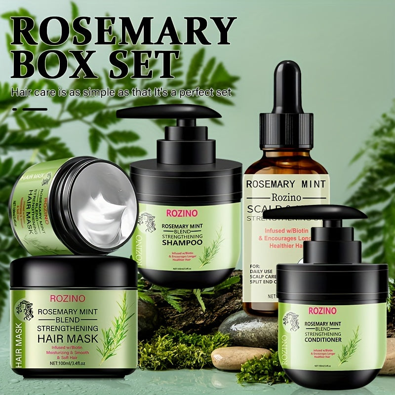 Rosemary Hair Care Set for Healthy, Nourished Hair