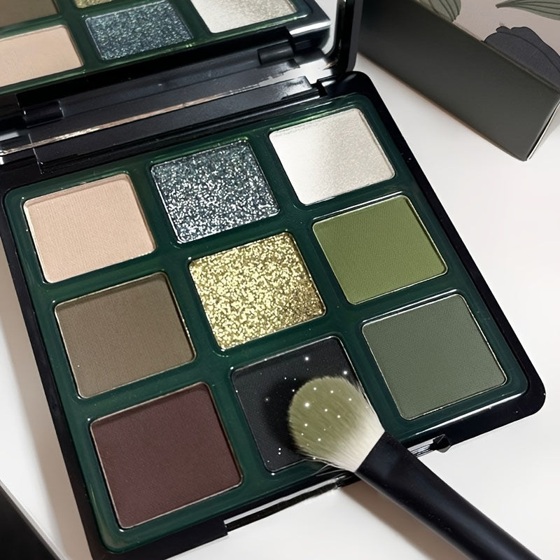 Festive Looks. 9-colors Eyeshadow Palette.