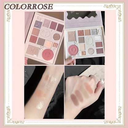 ROSE Silky Eyeshadow Palette. ALL In One!