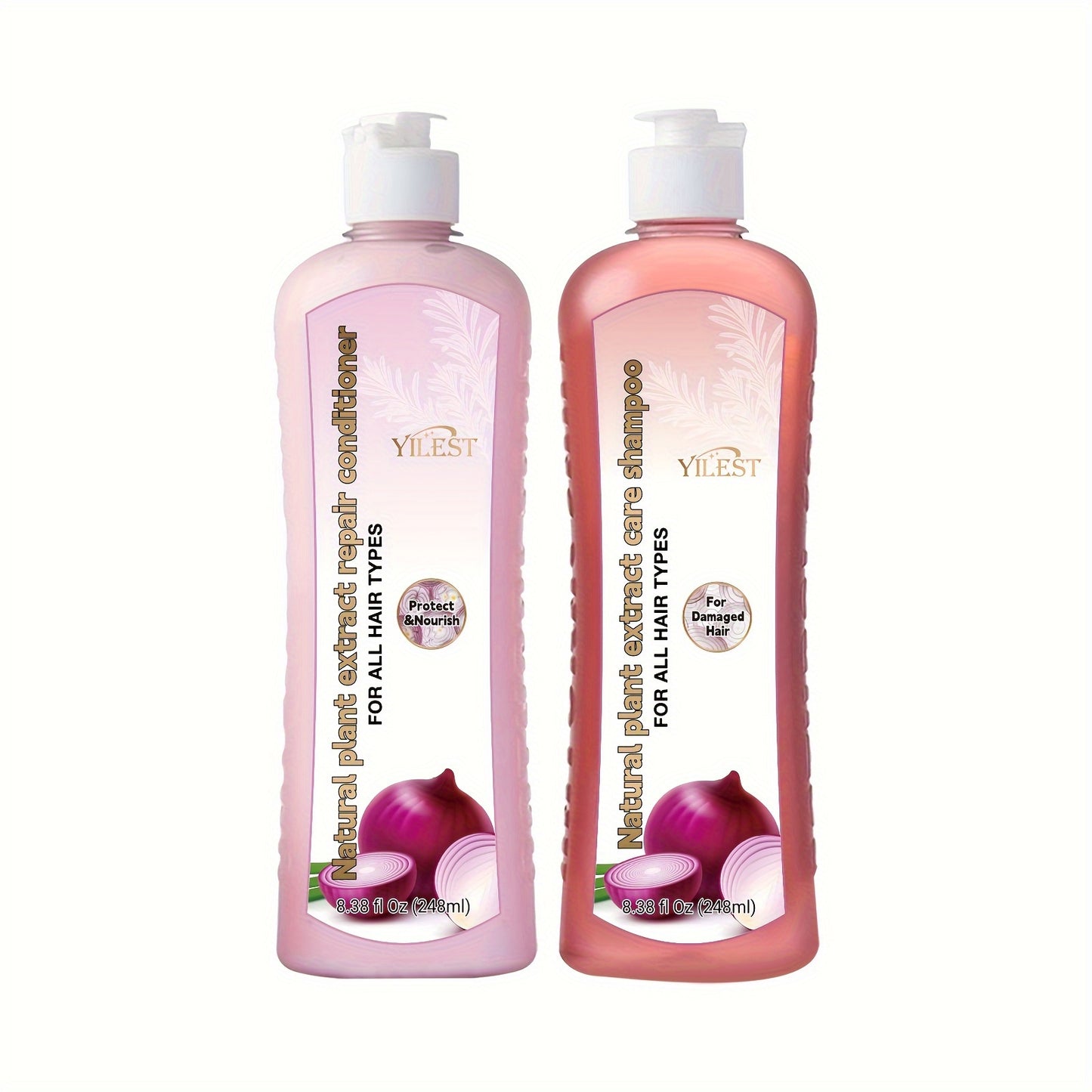 Onion & Biotin Shampoo and Conditioner Set with Rosemary