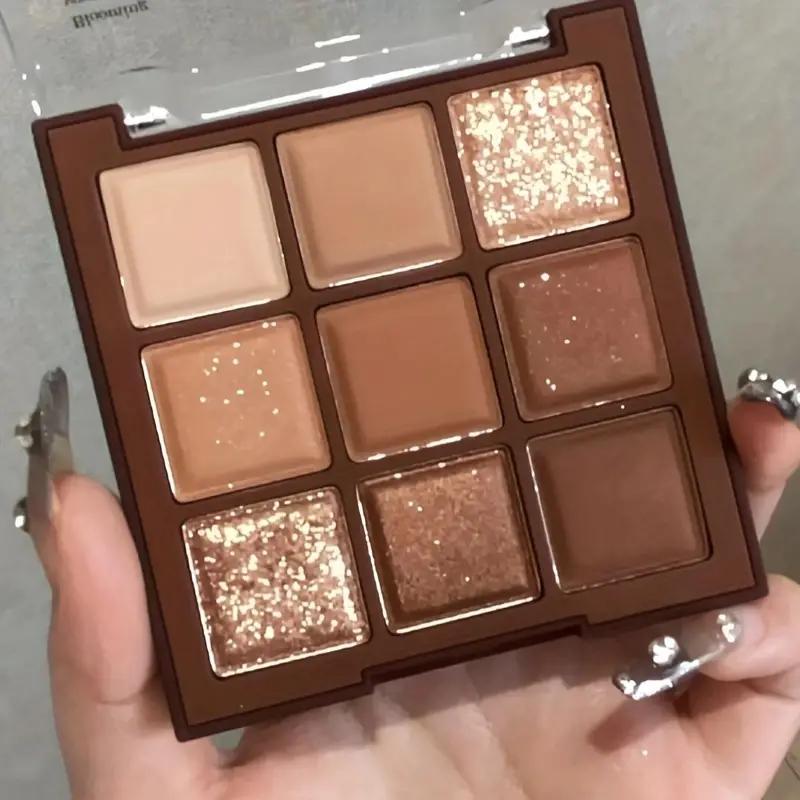 Charming Eyes.9-Color Chocolate Eyeshadow Palette.