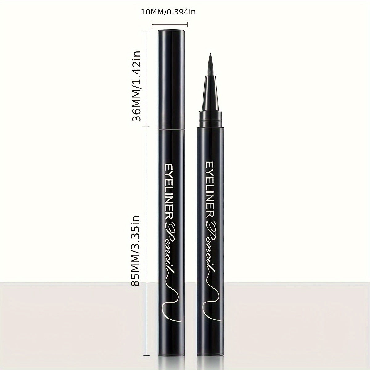 3pcs Set Black Eyeliner Pen, Magic Makeup Look