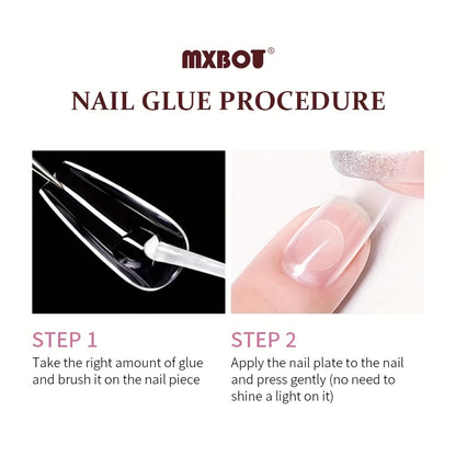 Super Strong Clear Nail Glue for Press-Ons & Acrylic Nails