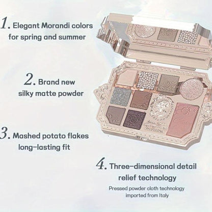 Multi-Function Makeup Palette – Matte & Shimmer Eyeshadow, Blush & Highlighter