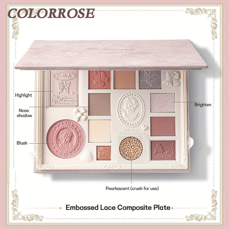 ROSE Silky Eyeshadow Palette. ALL In One!